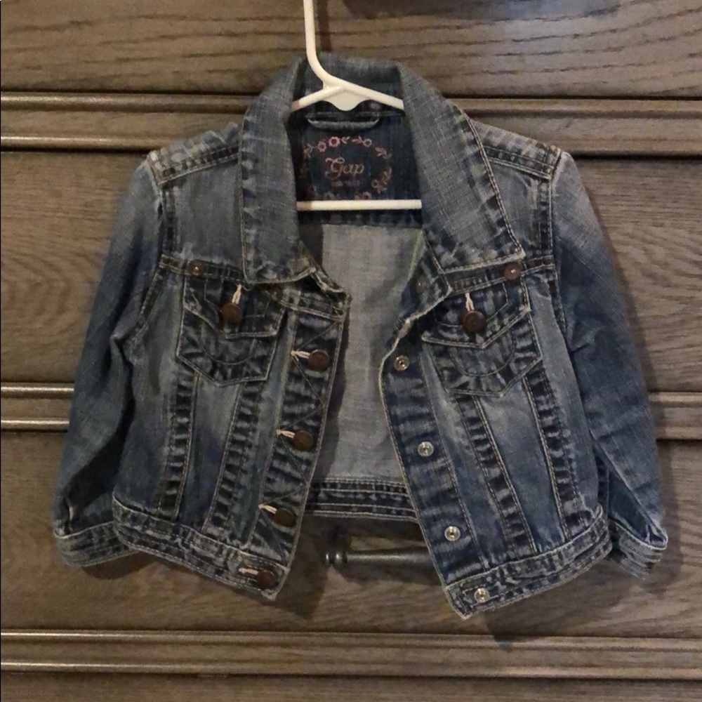 Toddler girl denim jacket